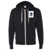 Unisex Heathered French Terry Full-Zip Hooded Sweatshirt Thumbnail