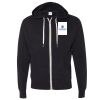 Unisex Heathered French Terry Full-Zip Hooded Sweatshirt Thumbnail