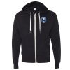 Unisex Heathered French Terry Full-Zip Hooded Sweatshirt Thumbnail