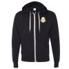 Unisex Heathered French Terry Full-Zip Hooded Sweatshirt Thumbnail