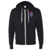 Unisex Heathered French Terry Full-Zip Hooded Sweatshirt Thumbnail