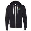Unisex Heathered French Terry Full-Zip Hooded Sweatshirt Thumbnail