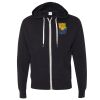 Unisex Heathered French Terry Full-Zip Hooded Sweatshirt Thumbnail