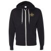 Unisex Heathered French Terry Full-Zip Hooded Sweatshirt Thumbnail