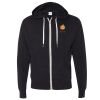 Unisex Heathered French Terry Full-Zip Hooded Sweatshirt Thumbnail
