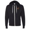 Unisex Heathered French Terry Full-Zip Hooded Sweatshirt Thumbnail