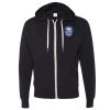 Unisex Heathered French Terry Full-Zip Hooded Sweatshirt Thumbnail