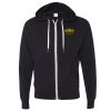 Unisex Heathered French Terry Full-Zip Hooded Sweatshirt Thumbnail