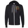 Unisex Heathered French Terry Full-Zip Hooded Sweatshirt Thumbnail