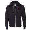 Unisex Heathered French Terry Full-Zip Hooded Sweatshirt Thumbnail