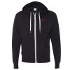 Unisex Heathered French Terry Full-Zip Hooded Sweatshirt Thumbnail