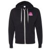 Unisex Heathered French Terry Full-Zip Hooded Sweatshirt Thumbnail