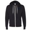 Unisex Heathered French Terry Full-Zip Hooded Sweatshirt Thumbnail