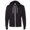 Unisex Heathered French Terry Full-Zip Hooded Sweatshirt Thumbnail