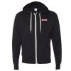 Unisex Heathered French Terry Full-Zip Hooded Sweatshirt Thumbnail
