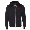 Unisex Heathered French Terry Full-Zip Hooded Sweatshirt Thumbnail