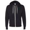 Unisex Heathered French Terry Full-Zip Hooded Sweatshirt Thumbnail