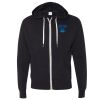 Unisex Heathered French Terry Full-Zip Hooded Sweatshirt Thumbnail