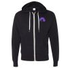 Unisex Heathered French Terry Full-Zip Hooded Sweatshirt Thumbnail