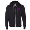 Unisex Heathered French Terry Full-Zip Hooded Sweatshirt Thumbnail