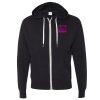 Unisex Heathered French Terry Full-Zip Hooded Sweatshirt Thumbnail