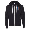 Unisex Heathered French Terry Full-Zip Hooded Sweatshirt Thumbnail