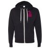 Unisex Heathered French Terry Full-Zip Hooded Sweatshirt Thumbnail