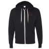 Unisex Heathered French Terry Full-Zip Hooded Sweatshirt Thumbnail