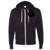 Unisex Heathered French Terry Full-Zip Hooded Sweatshirt Thumbnail