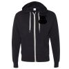 Unisex Heathered French Terry Full-Zip Hooded Sweatshirt Thumbnail
