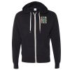 Unisex Heathered French Terry Full-Zip Hooded Sweatshirt Thumbnail