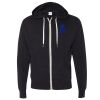 Unisex Heathered French Terry Full-Zip Hooded Sweatshirt Thumbnail