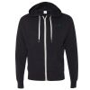 Unisex Heathered French Terry Full-Zip Hooded Sweatshirt Thumbnail