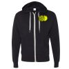 Unisex Heathered French Terry Full-Zip Hooded Sweatshirt Thumbnail