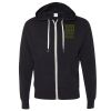 Unisex Heathered French Terry Full-Zip Hooded Sweatshirt Thumbnail